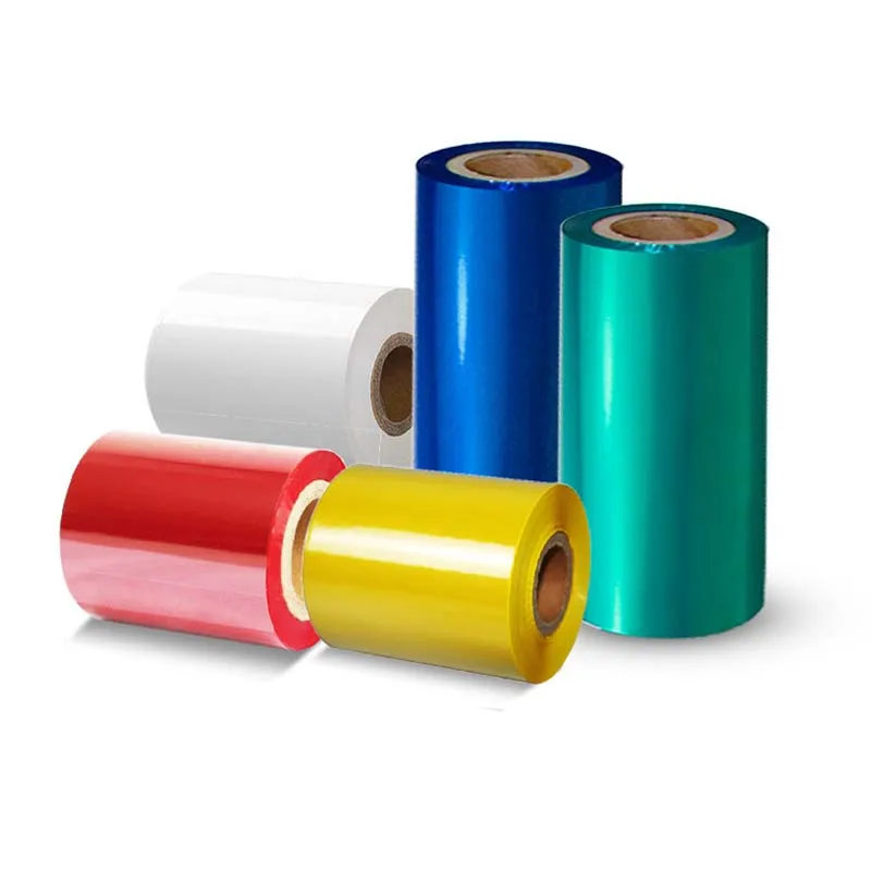 Color thermal transfer ribbon barcode label printing suitable for label printer ribbon