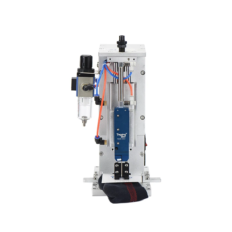 TM5209 Pneumatic Label Tagging Machine Tag With Pin for Cleaning Cloth