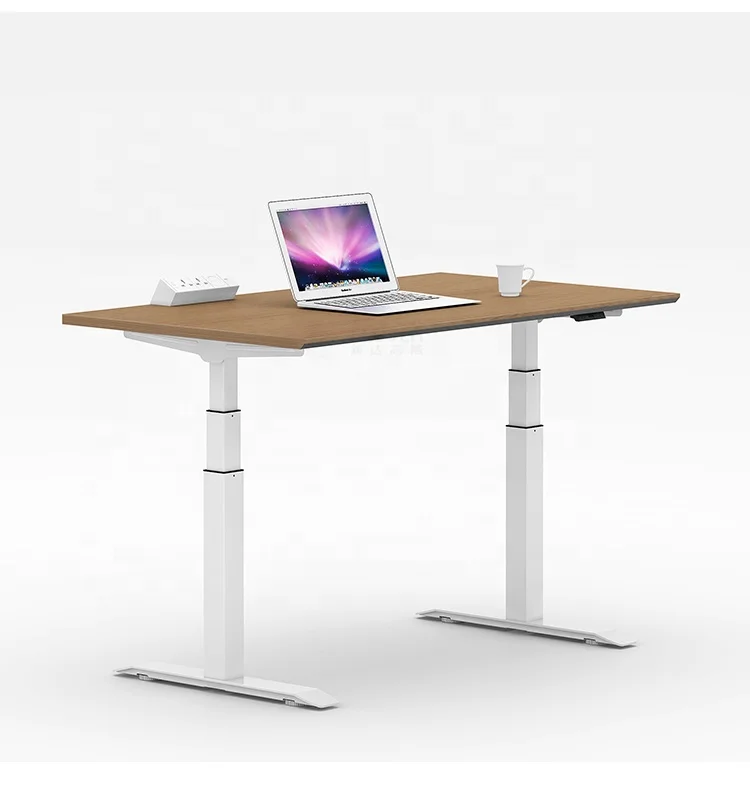 
2021 office customized furniture office desk Electric adjustable height Lifting table office supply Certified 