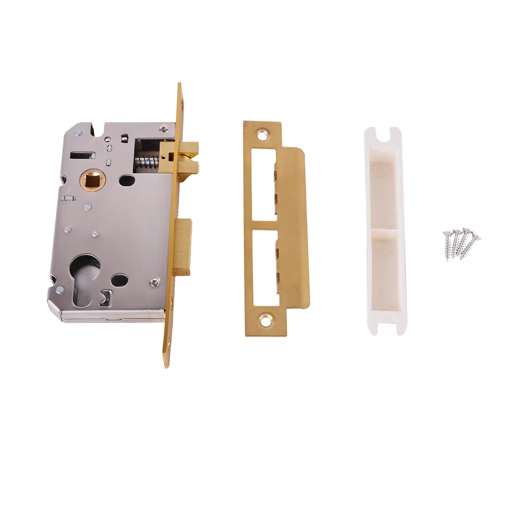 privacy 50 mm aluminum door lock mortise lock body stainless steel wooden iron aluminum door locks