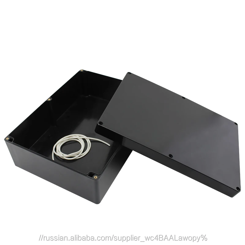 Hot selling Black electronic housing waterproof IP67 plastic project box electronic housing