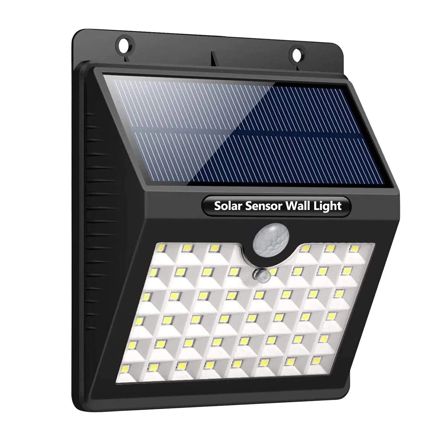 ip65 46 LEDs 3 lighting model recharge battery wireless solar powered wall light outdoor solar motion sensor security lights