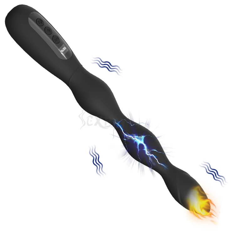 SEXBAY USA hot product Silicone vibrator heating electric shock multi-function adjustable female prostate vibration massage