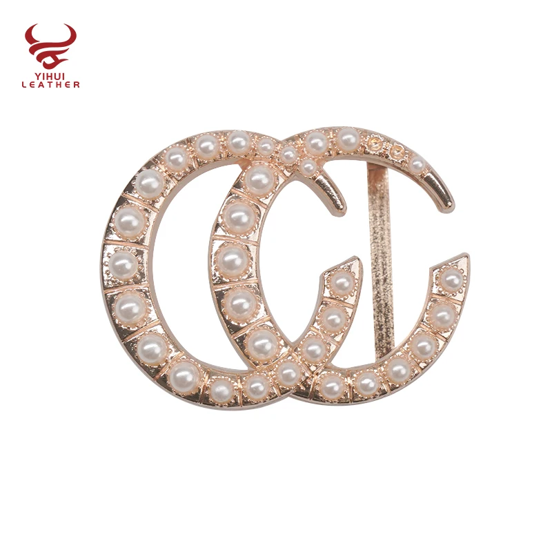 2021 жемчужное платье ремень пряжки из цинкового сплава 40 мм женские пряжки для ремня CC