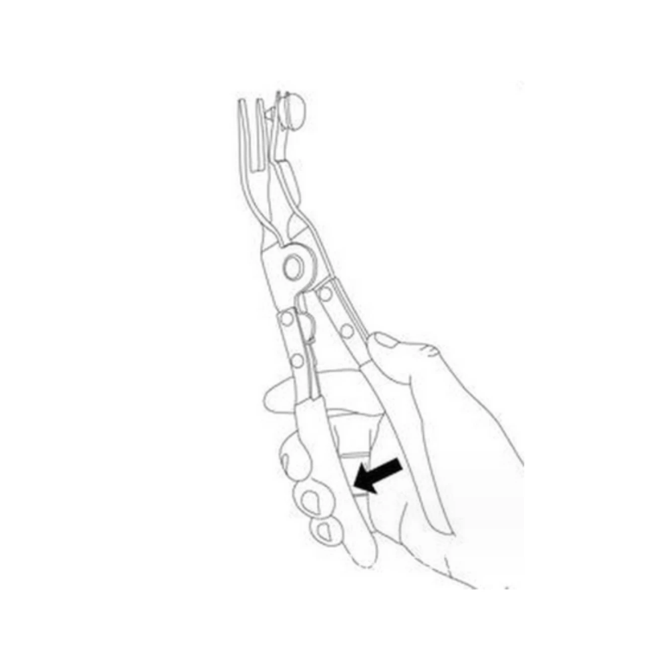 Car Trim Removal Tool Clip Plier Set
