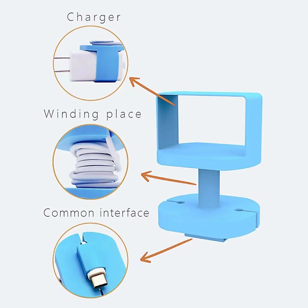 For Tablet Laptop Power Adapter Case Cable Protector For Mobile Phone Tablet Laptop Charger Cord Winder