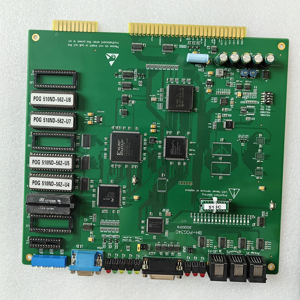 Factory Best Price Original Coin Operated Skill Machine Green Circuit Board 510 Pog Game Mother Board