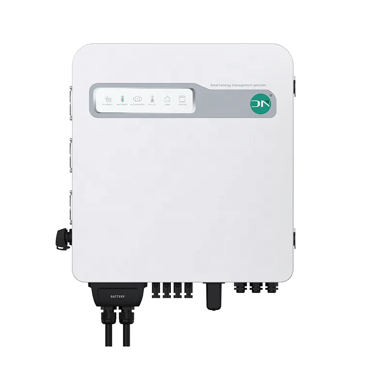 Single Phase Solar PV Energy System Pure Sine Wave Hybrid Solar Inverter DC AC Off Grid OEM Battery City Charge Mode