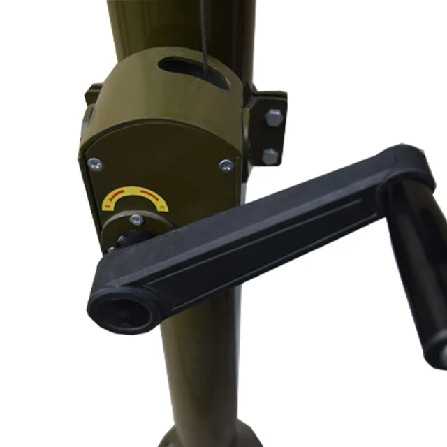 6M Mobile Telescopic Mast Tower Antenna Tower