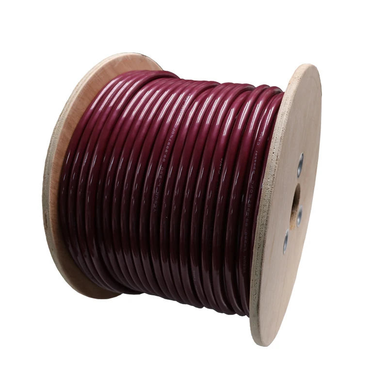 VESUN factory direct wholesale 2 core 2.5 square mm round speaker cable with nerve wire L-250