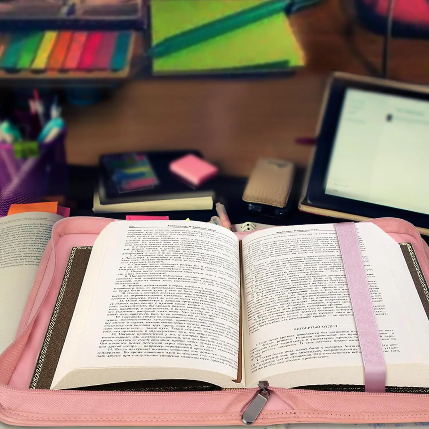 Large Study Bible Carrying Cases Holder Custom Pattern Bible Carrier Tote Bags Pockets Christian Bible Accessories Gifts