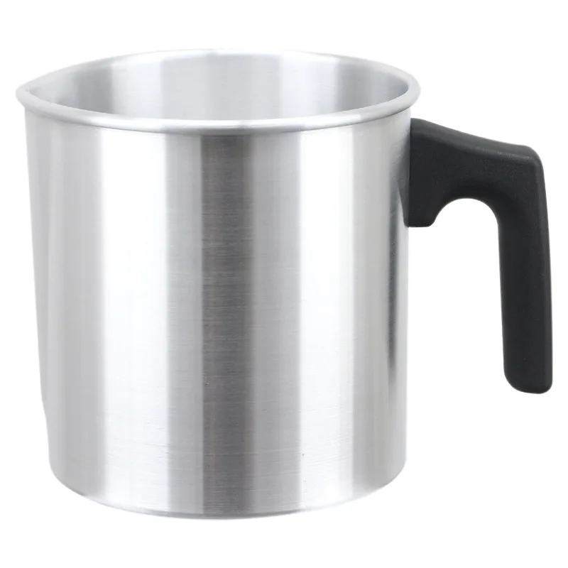Light Candle Making Pouring Pot Handle Designed Aluminum Candle Wax Melting Pot 304 Stainless Steel Candle Making Pot