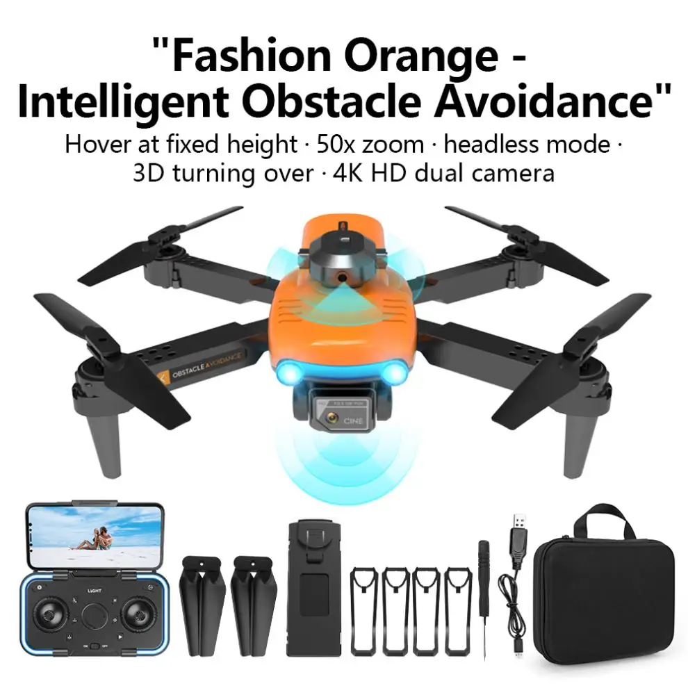 2022 new dron f187 4K dual camera wifi fpv obstacle avoidance optical mini quadcopter rc helicopter v f189 drones drone f187
