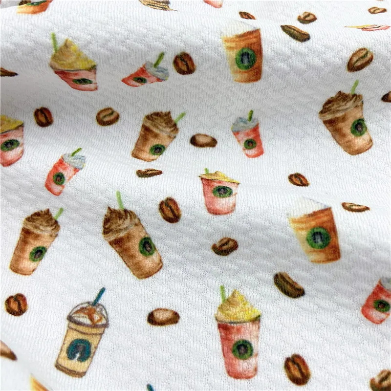High Quality Cartoon Prints Shimmer Bullet Fabric Liverpool Bullet Fabric