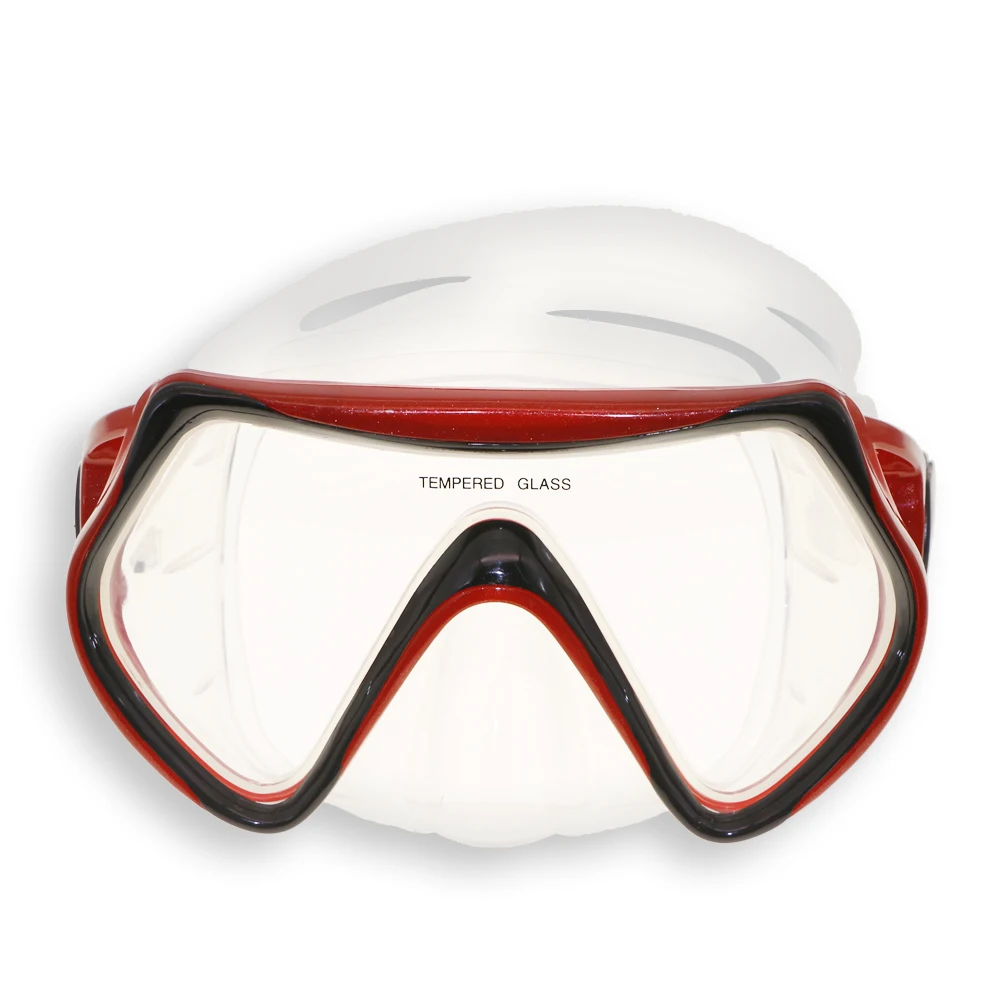 Маски для подводного плавания для взрослых, принадлежности для фридайвинга, очки для подводной охоты, комплект оборудования для ныряния с храпом