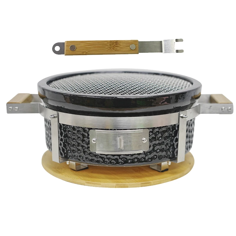 Auplex Table Top Smokeless Barbecue Yakiniku Ceramic Charcoal BBQ Japanese Yakitori Grill