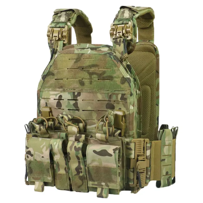 Can be customized for defensive tactical chest vest combat tactical vest