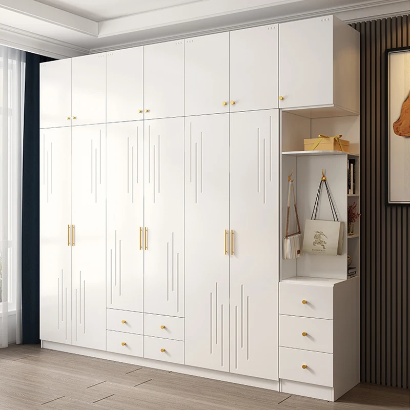 Modern Minimalist Customizable Dresser Integrated Combination Of Large Wardrobe