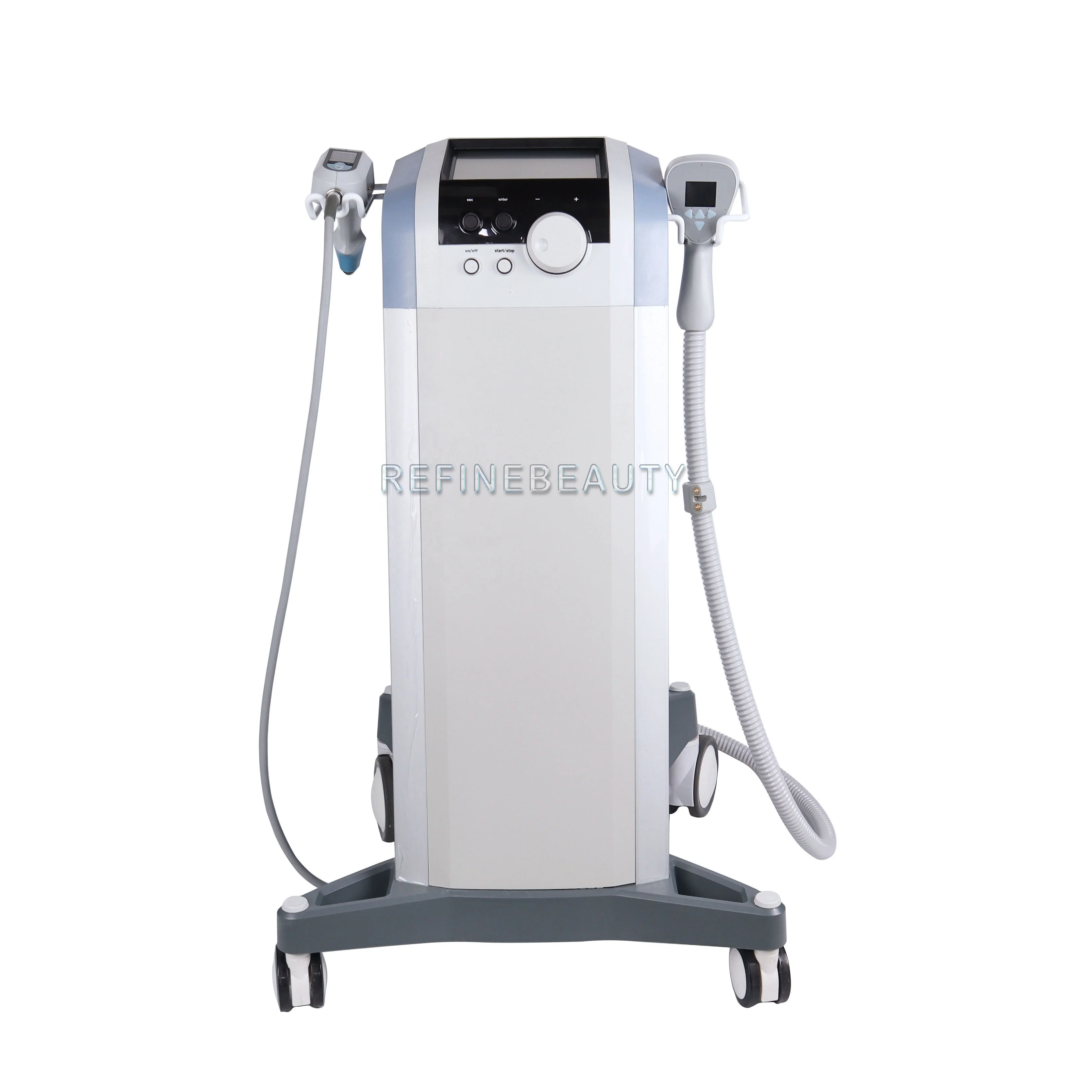 Beauty salon body sculpting fat cutting machine 2 in 1 Ultrasound  RF beauty machine for weight loss face fat burning
