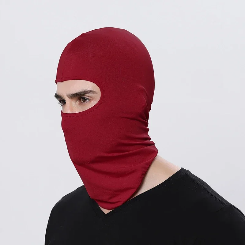 Uv Protection Face Covering Lightweight Balaclava Ski Mask Motorcycle Sunscreen Running Riding Face Mask