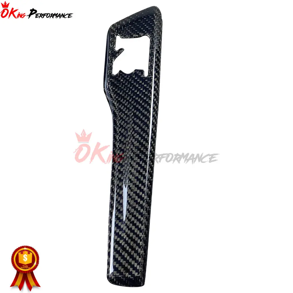 MY17 Style Dry Carbon Fiber Emblem Cover Set For Nissan R35 GTR 2008-2019