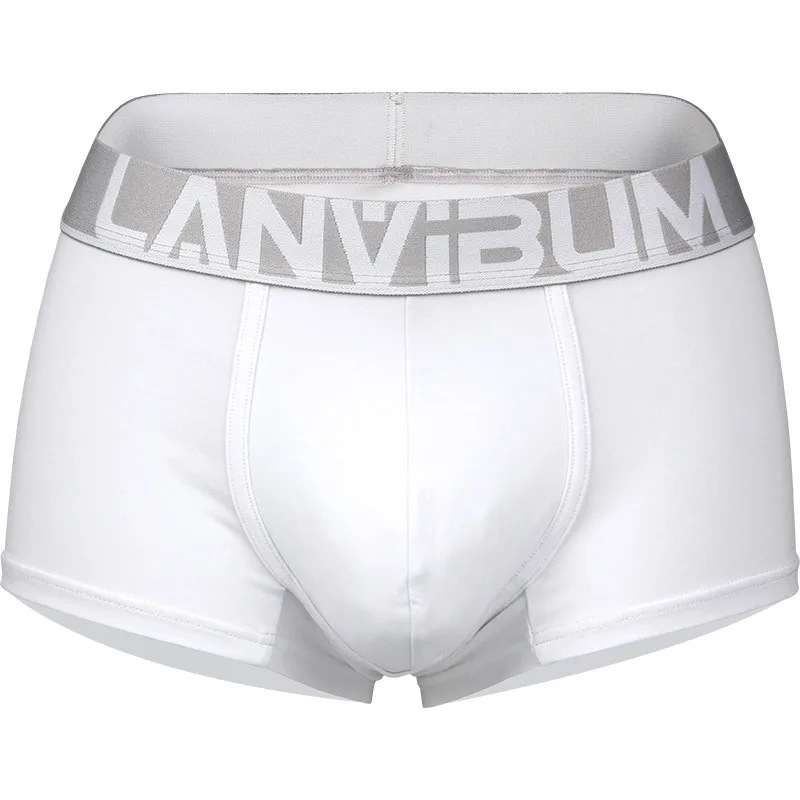 Wholesale High Quality Men Underwear Bamboo Breathable Boxer Briefs Modal Sexy Custom Logo cotton Underwear