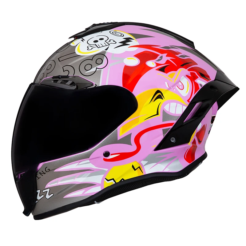 Мотоциклетный шлем с длинным козырьком, wlt-109