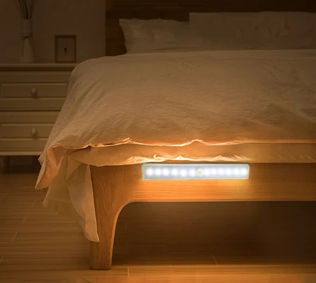 Indoor Safety Comfortable  Under Cabinet Lighting 3 Mode Magnetic USB Charge  Motion Sensor LED Night Light