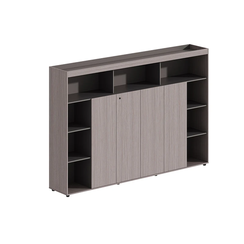 Коммерческая мебель большие современные офисные шкафы деревянные для хранения документов