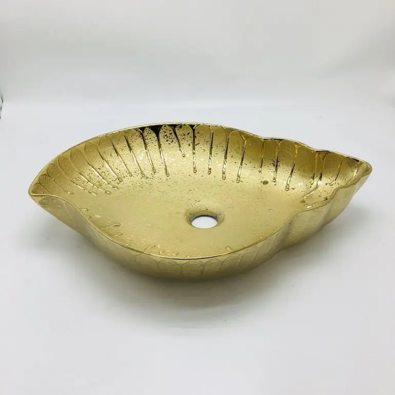 Lavatory Bathroom Decorative Art Basin Lavabo Ceramic Wash Basin Blue Countertop Bathroom Sinks