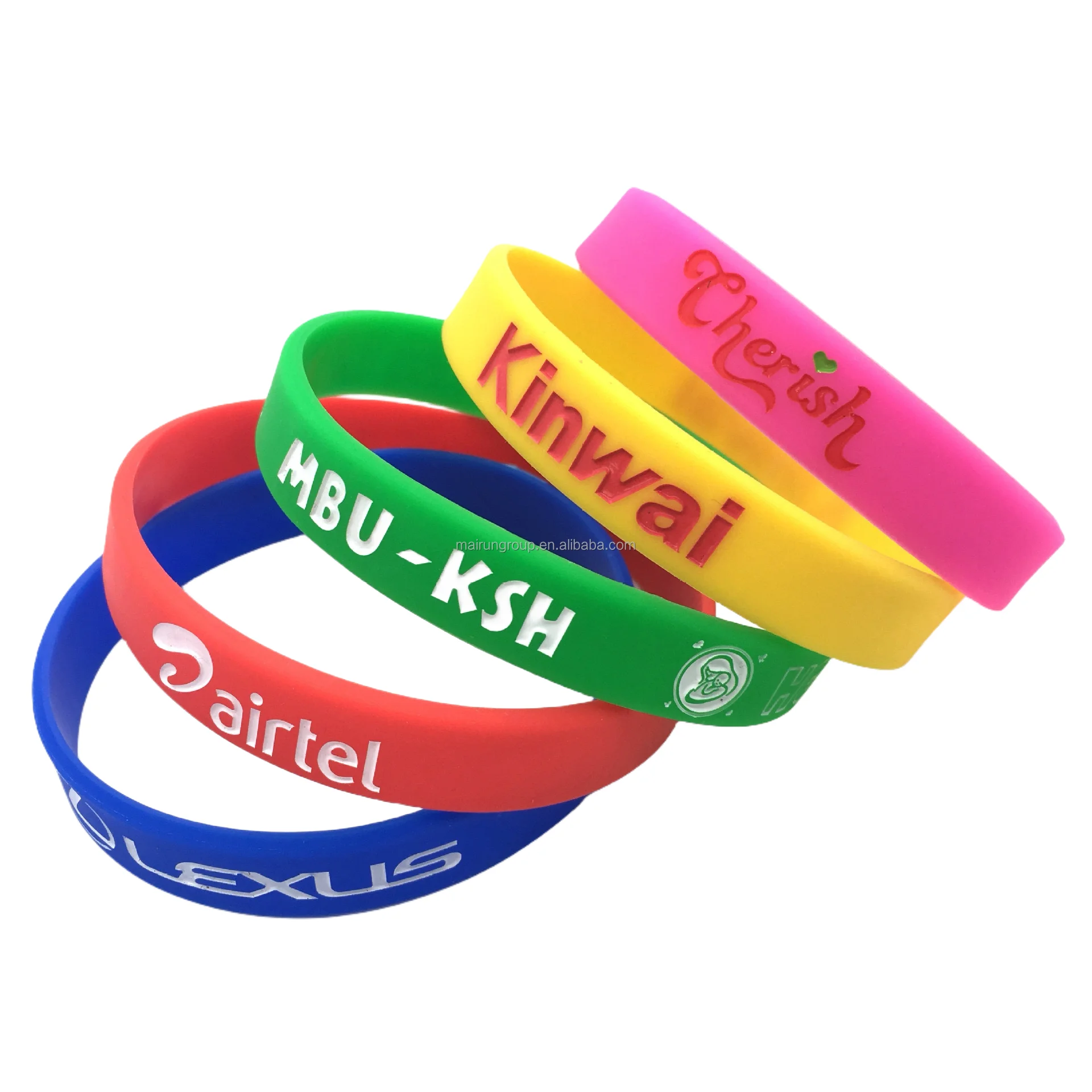 no moq free sample custom design your own promotional gifts silicon wristband