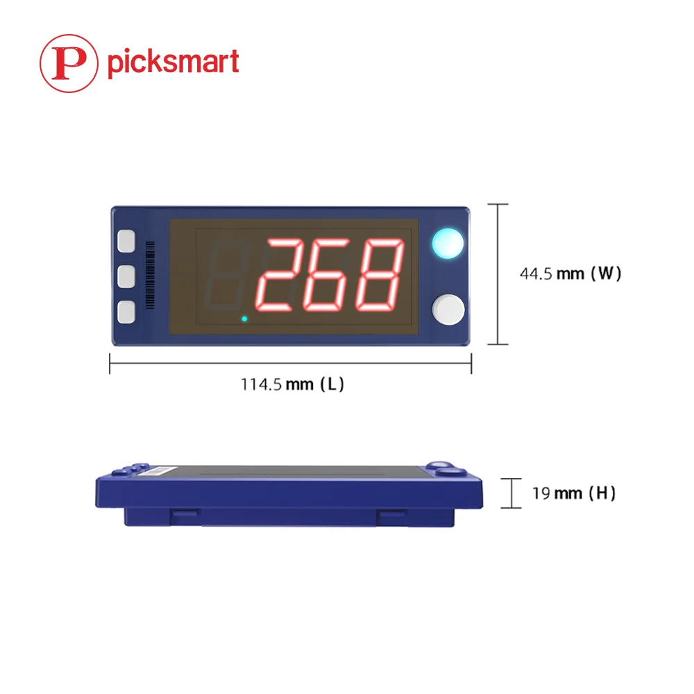 3-digit tube 0.8 inches Display Price Tag ESL Electronic Shelf Label Warehouse  Pick to light system Manufacturer