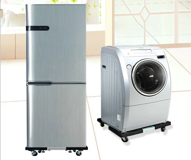 NBGSY FM-B3 refrigerator fridge floor stand holder 69-85CM movable cart mount multifunction trolley washing machine stand