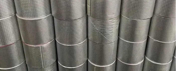 Pure Butyl Aluminum Foil Waterproof Sticker, PVDF Membrane Butyl Strong Self-Adhesive Coil, 5m Butyl Strong Waterproof Tape