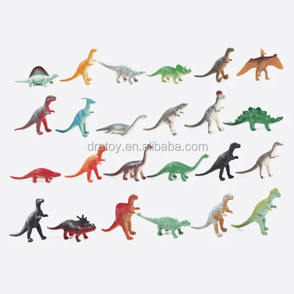 Factory Wholesale 2023 Hot Selling PVC Kids Mini Dinosaur Toys High Quality Diverse For Variety Dinosaur Figurines Customizable
