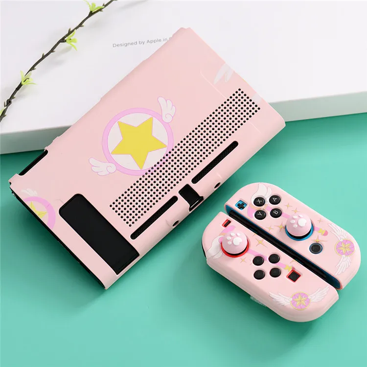  Мягкий защитный чехол из ТПУ для игровой консоли Nintendo Switch милый мультяшный контроллера Прямая