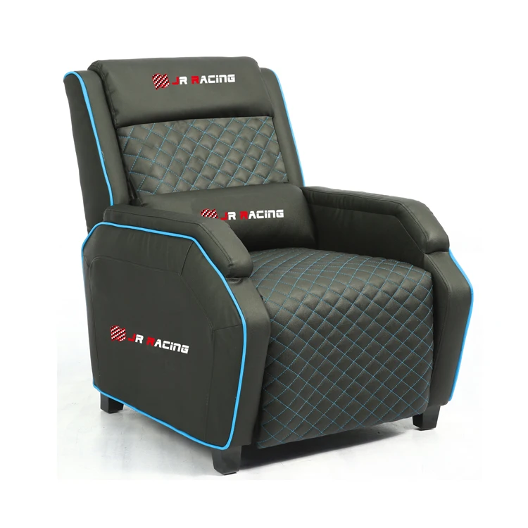 High Quality Ergonomic PU Lazy Armrest Backrest Lounge Computer Reclinable Gaming Room Sofa Chair