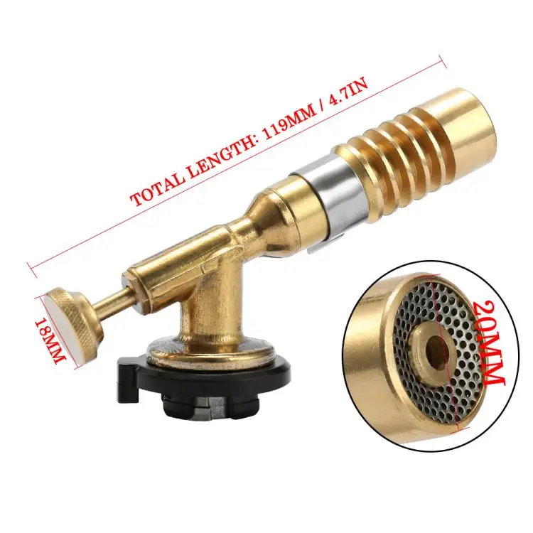 Multifunctional Outdoor High Temperature Brass Torch Gases Spray Machine for Baking Camping