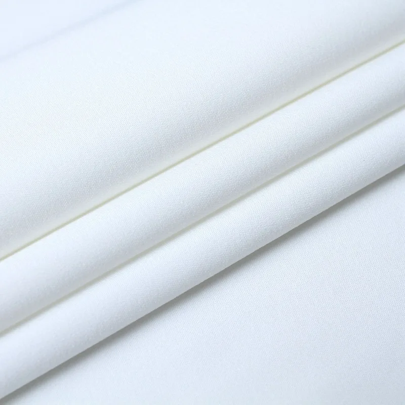 Factory Supply Cheap Adhesive Fusible 100% Polyester Pocket Lining Fabric TC  for Jeans