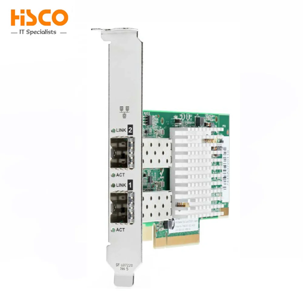 727055-B21 790316-001 для ноутбука HP Ethernet 10 Гб 2-портовый 562SFP + PCI Express 3,0x8 адаптер сетевой карты