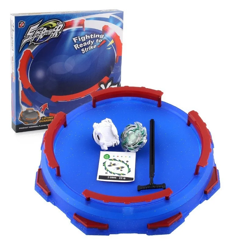 Color Box Packaging Blue Hexagonal bright yellow rim of gyro disk arena of the battle disk multi-series peripheral accessories