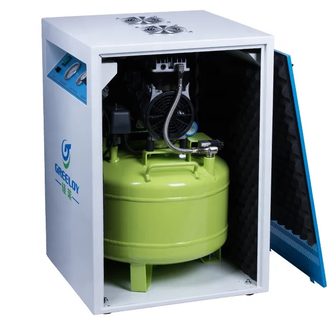 CE Approved 42dB Super Silent Lab Use Air Compressor