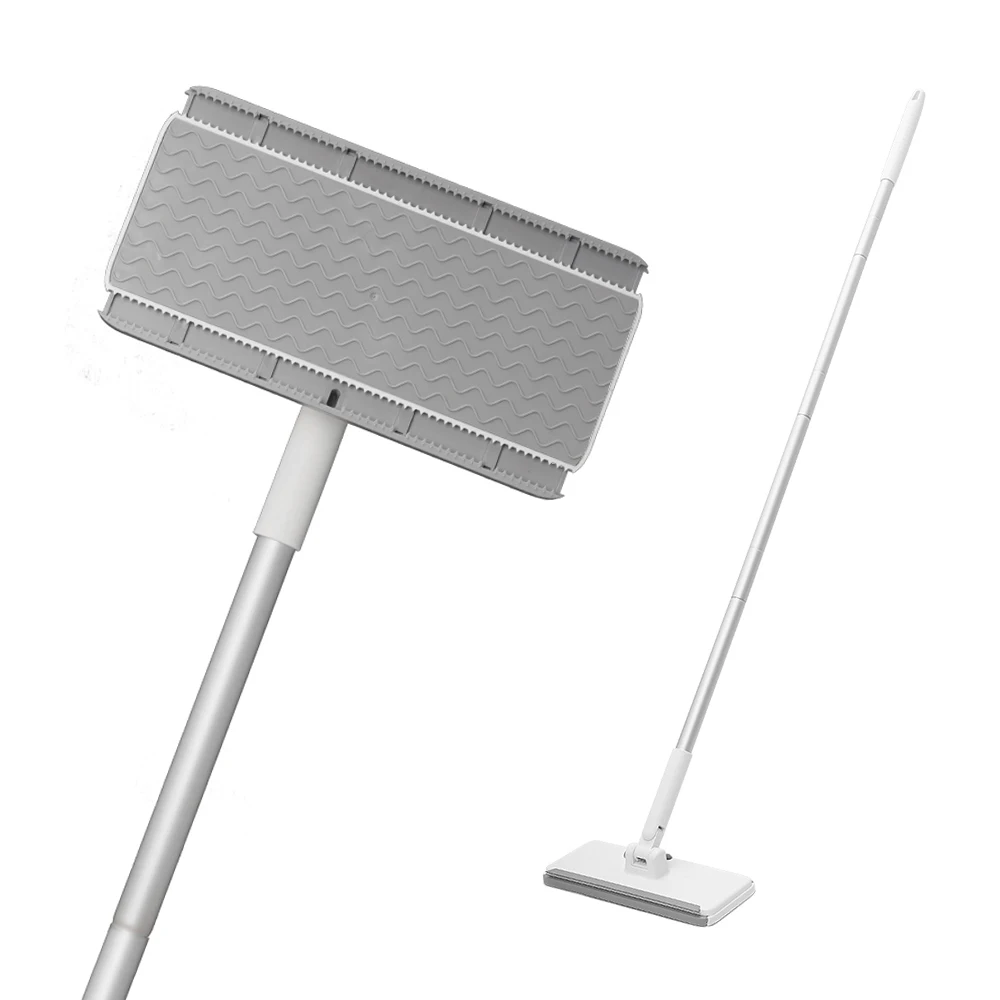 Jesun Easy Maintenance Disposable Sweep Mop for Non-Woven Refills and Rags Flat Floor Mop for Hardwood Tiled Floor Cleaning