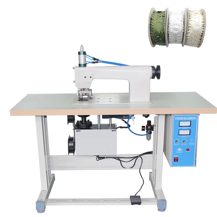 AH-60Q Make Customization Lace Sealing Roller Size 60mm Production Underwear Lace ultrasonic sewing  machine//
