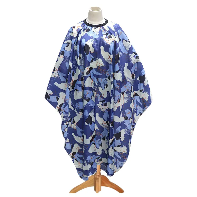 Водонепроницаемый парикмахерский накидка для стрижки волос с логотипом на заказ неопреновые Силиконовые черные накидки шею