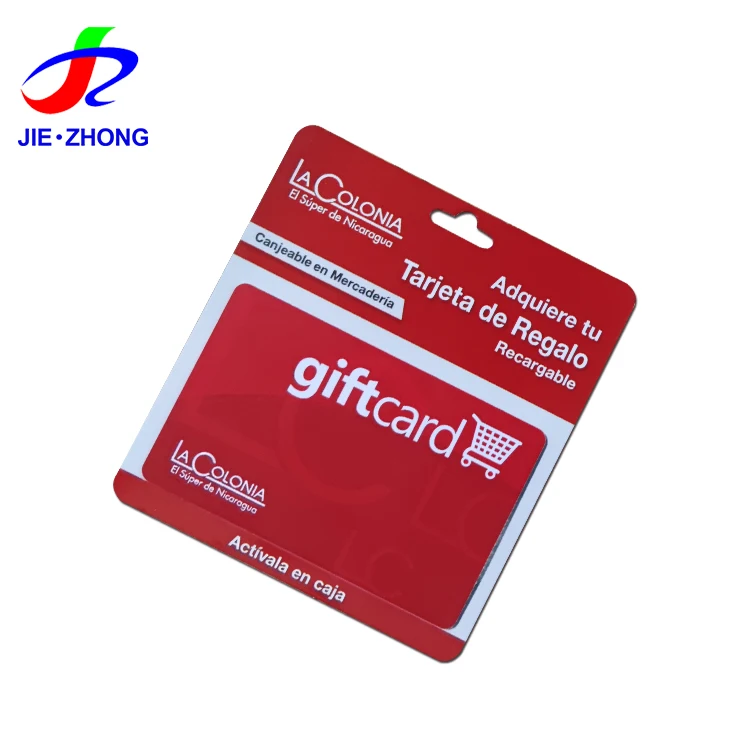 Custom Print CR80 PVC Plastic Scratch QR Code Gift Card With Magnetic Stripe
