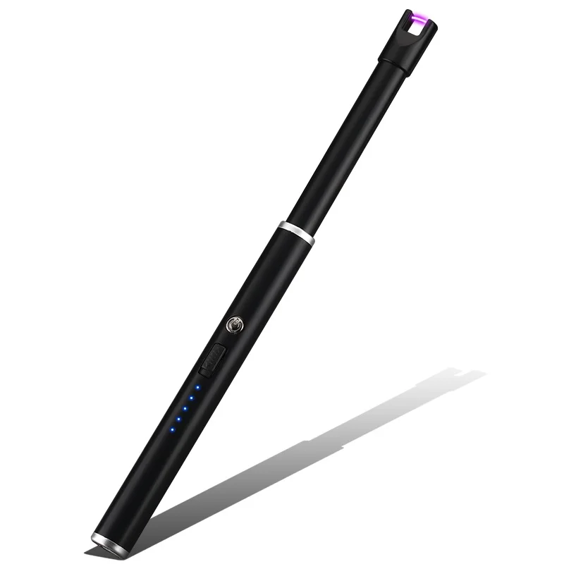 Hard Windproof USB Cable Rechargeable Stove BBQ & Kitchen Gun Single  Arc Lighter