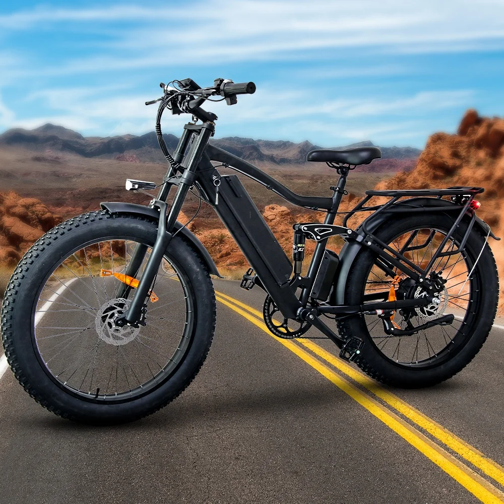 speciality city bicycle 7 speed 48v Electric Road Bike 26 Wheel Size Electric Mountain fat tire bicycle electric bike adult