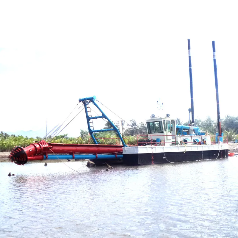 Cost Effective CSD300 Julong Sand Making River Lake Sea dredge Boat For Sale