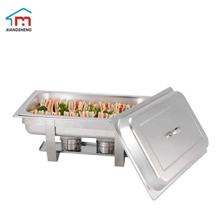 Hotel Restaurant Chaffing Dish Food Warmer Chafing Dish Buffet Catering Stainless Steel Food Warmer Chafing Dish Buffet Set